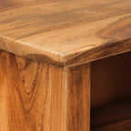 Estantería de madera maciza 50x30x100 cm
