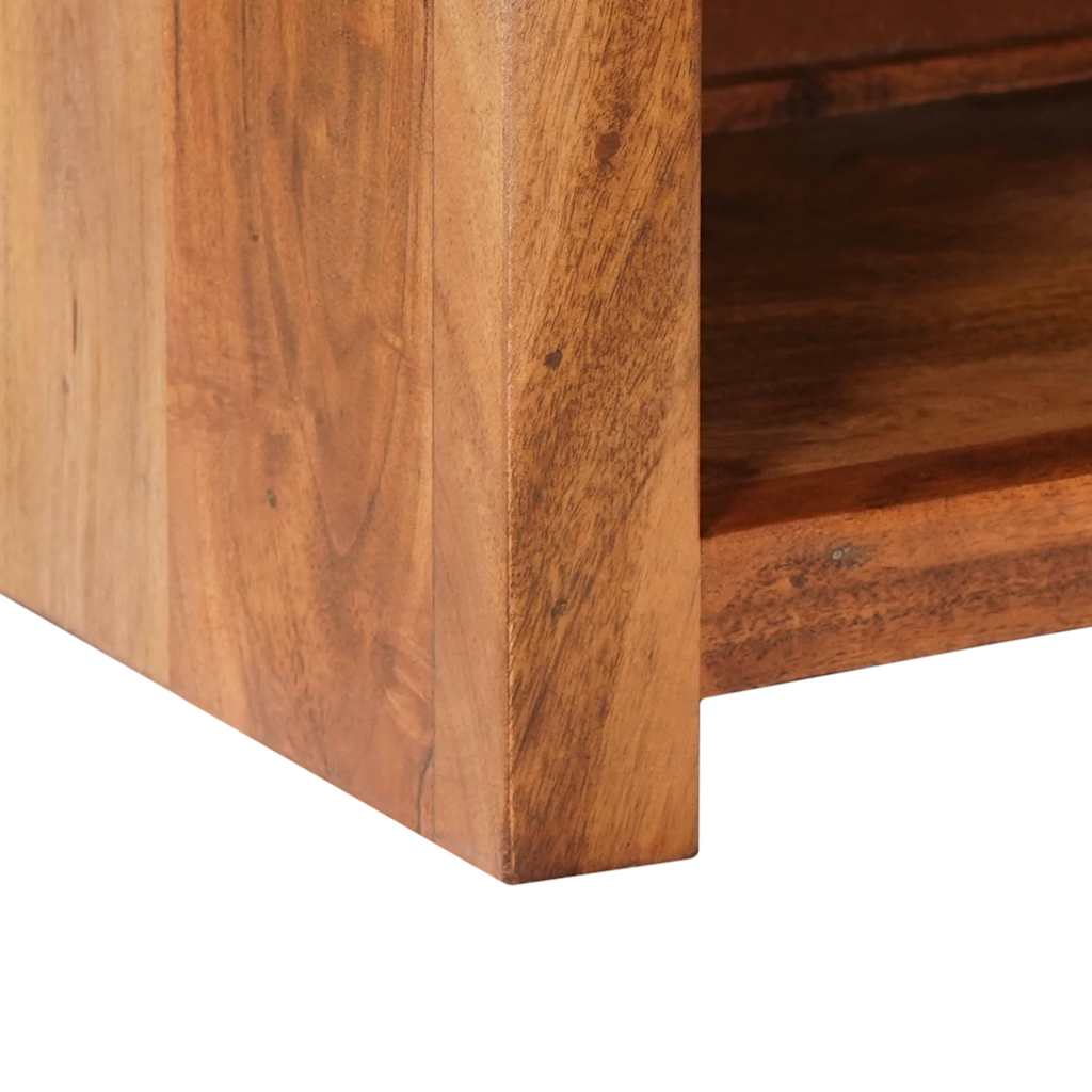Estantería de madera maciza 50x30x100 cm