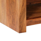 Estantería de madera maciza 50x30x100 cm