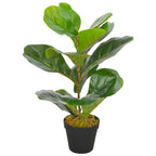 Planta artificial árbol de arce con macetero rojo 120 cm