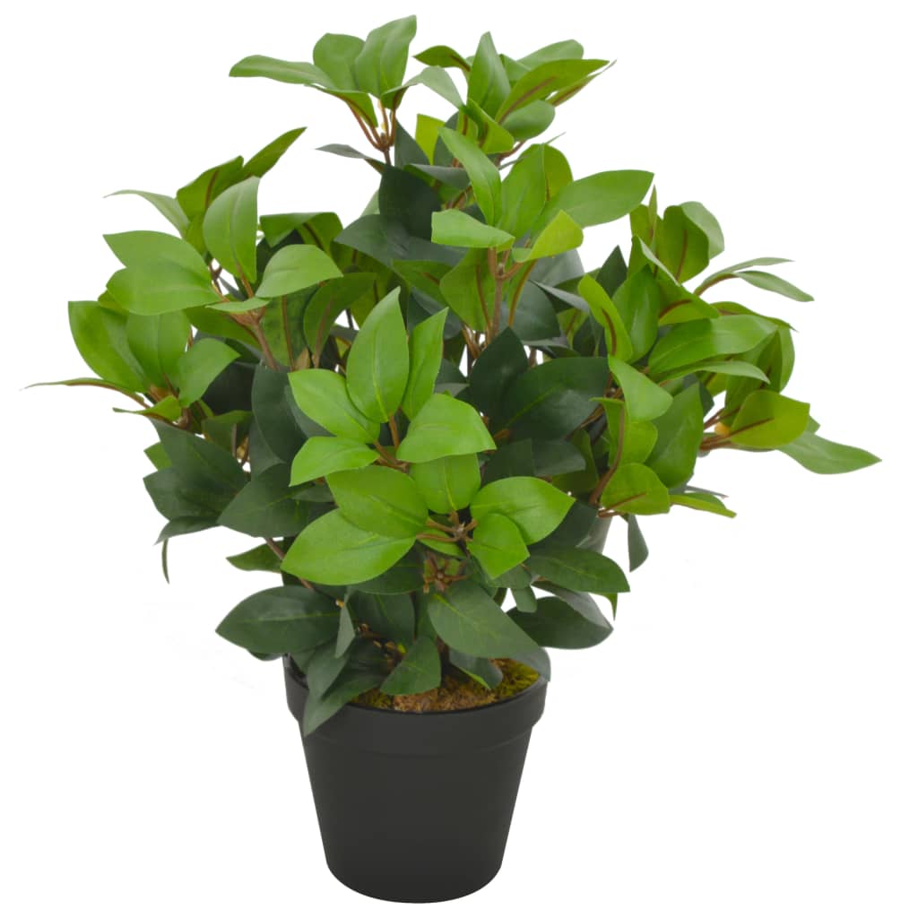 Planta artificial árbol de arce con macetero rojo 120 cm
