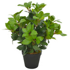Planta artificial árbol de arce con macetero rojo 120 cm