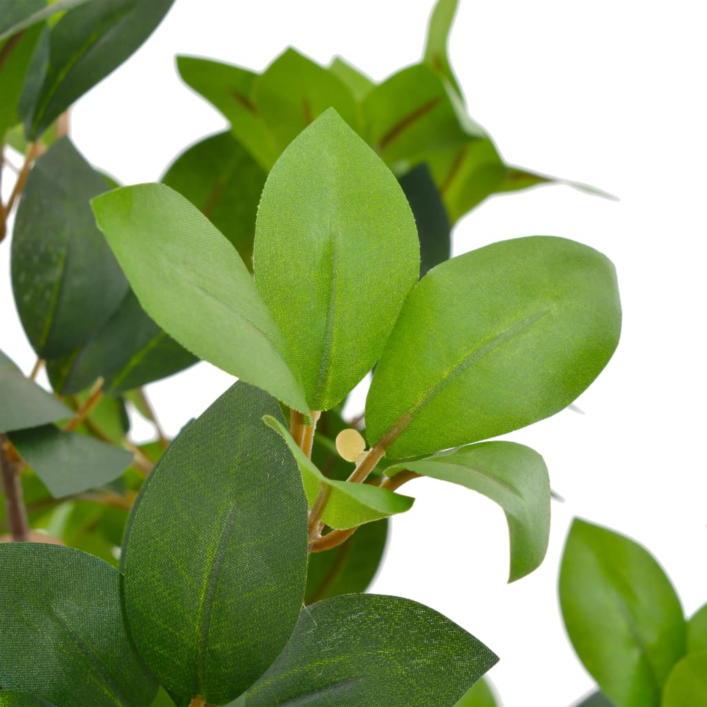 Planta artificial árbol de laurel con macetero 90 cm verde