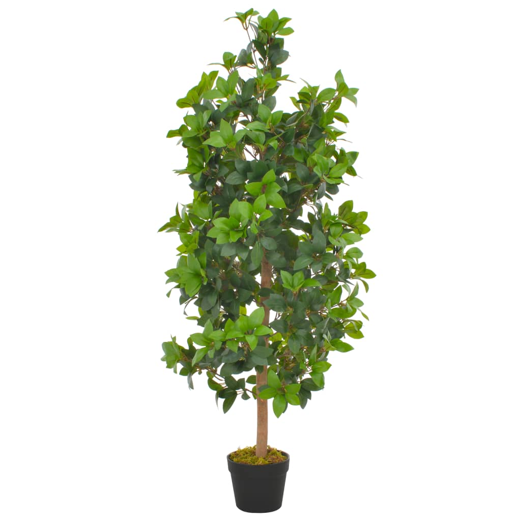 Planta artificial árbol de arce con macetero rojo 120 cm