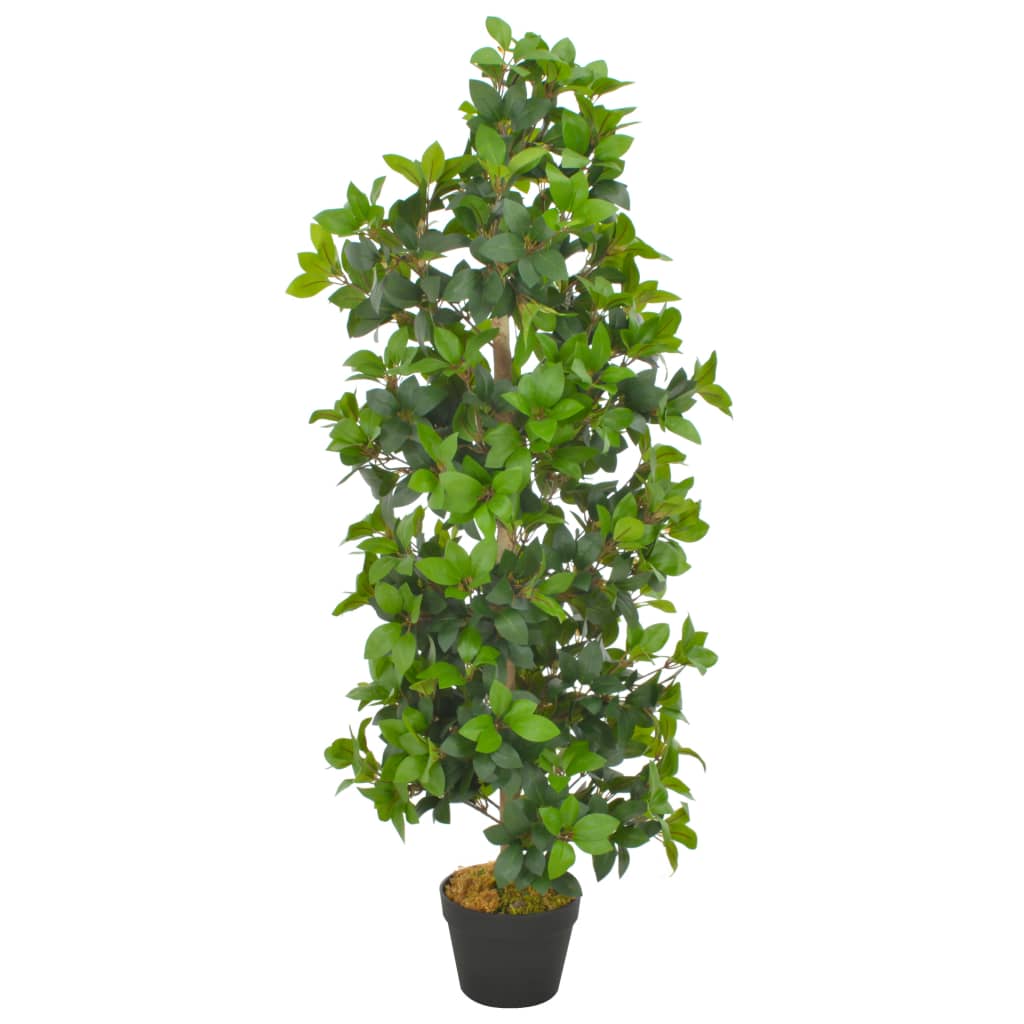 Planta artificial árbol de arce con macetero rojo 120 cm