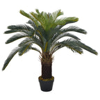 Árbol bananero artificial con macetero 150 cm verde