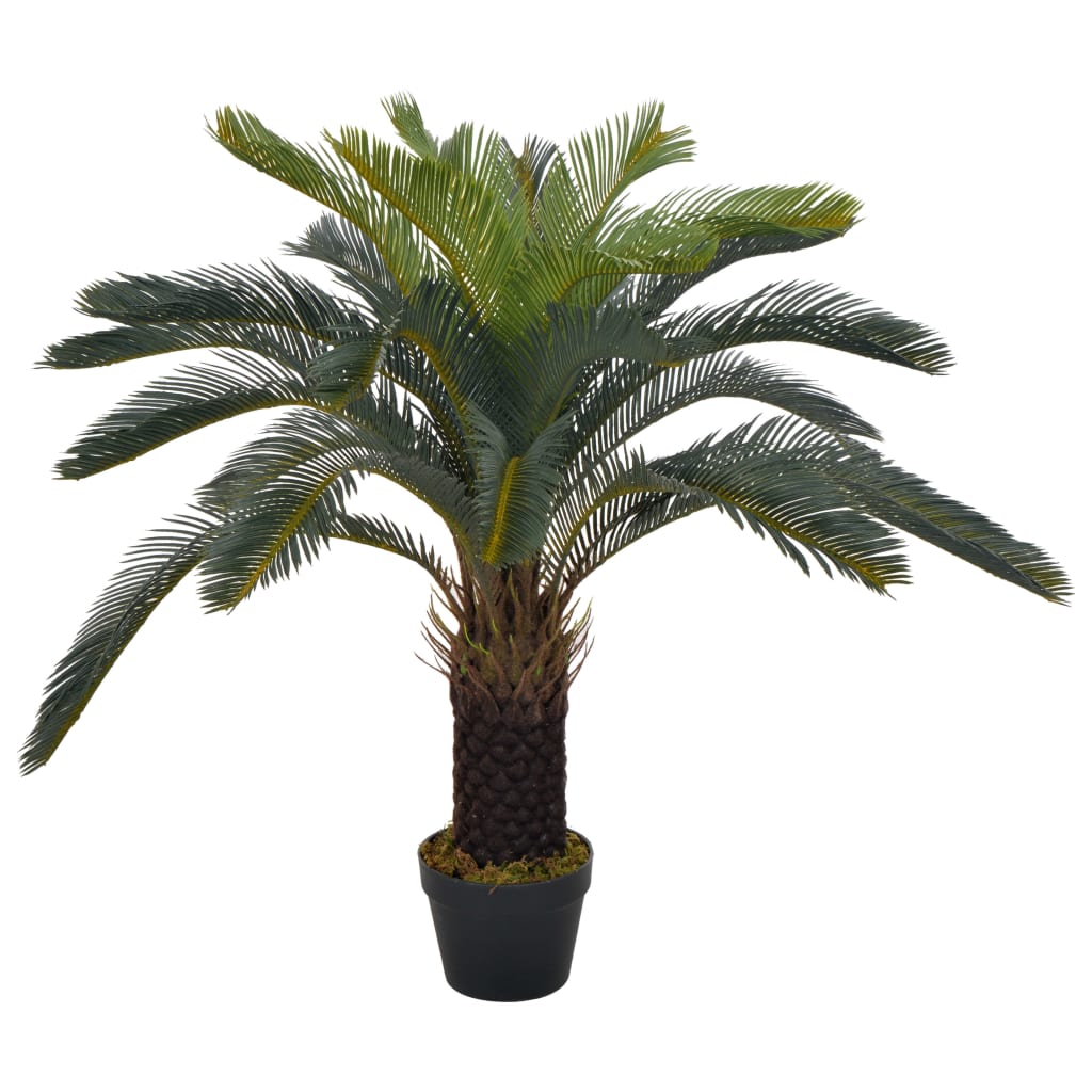 Árbol bananero artificial con macetero 150 cm verde