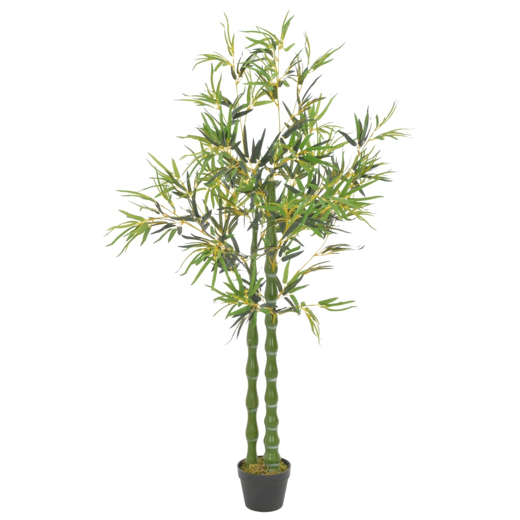 Árbol bananero artificial con macetero 150 cm verde