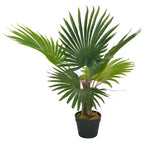 Árbol bananero artificial con macetero 150 cm verde