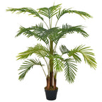 Árbol bananero artificial con macetero 150 cm verde