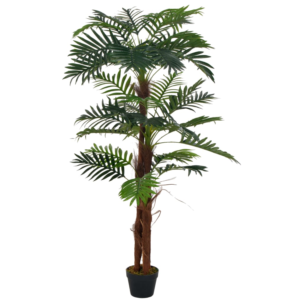 Árbol bananero artificial con macetero 150 cm verde