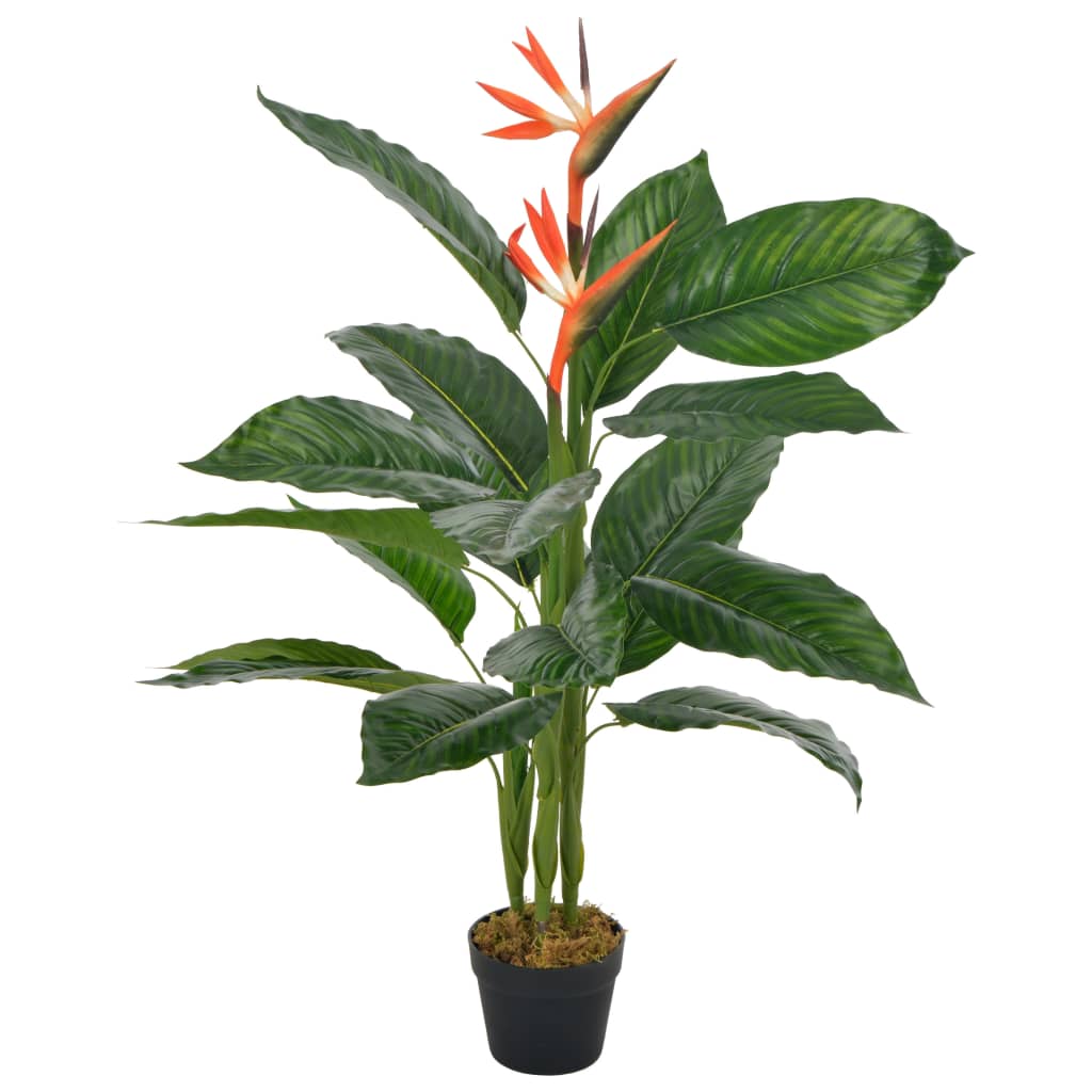 Árbol bananero artificial con macetero 150 cm verde