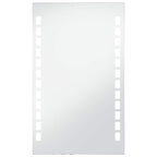 Espejo de pared de baño con LED 60x100 cm