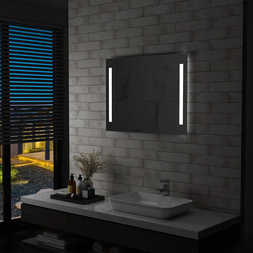 Espejo de baño con LED 70 cm