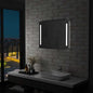 Espelho de casa de banho com LED 70 cm