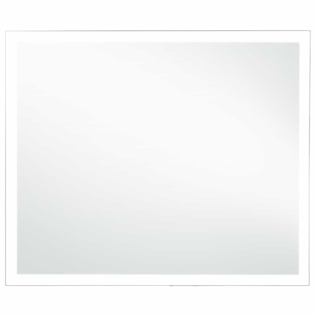 Espejo de pared de baño con LED 60x50 cm