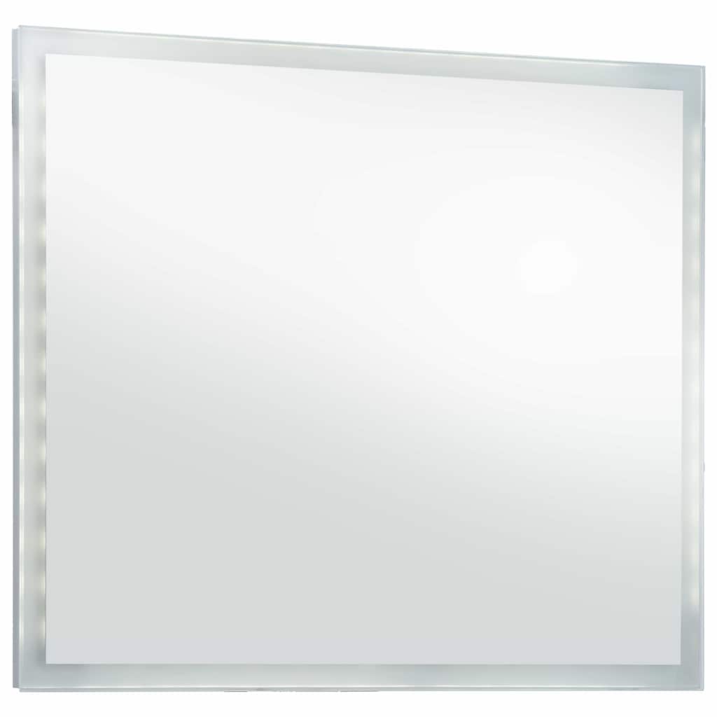 Espejo de pared de baño con LED 60x50 cm