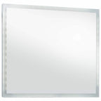 Espejo de pared de baño con LED 60x50 cm