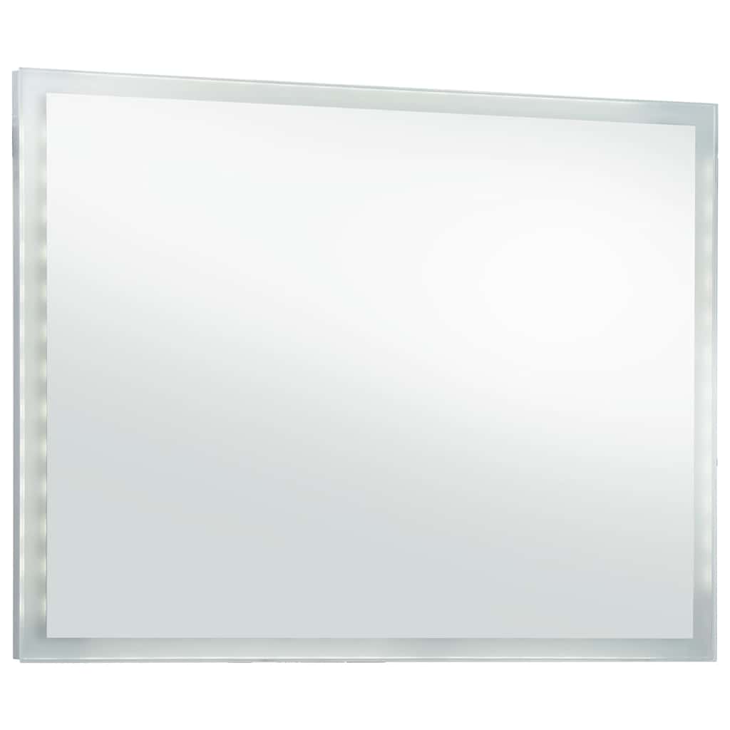 Espejo de pared de baño con LED 100x60 cm
