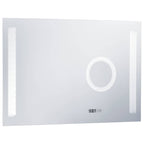 Espejo de pared de baño con LED y sensor táctil 100x60 cm