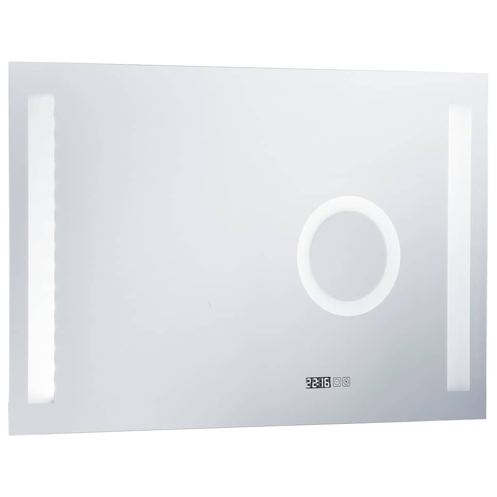Espejo de pared de baño con LED y sensor táctil 100x60 cm