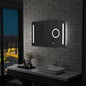 Espelho de parede de casa de banho com LED e sensor tátil 100x60 cm