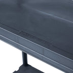Estantería de plástico 100 kg 60x30x138 cm negro