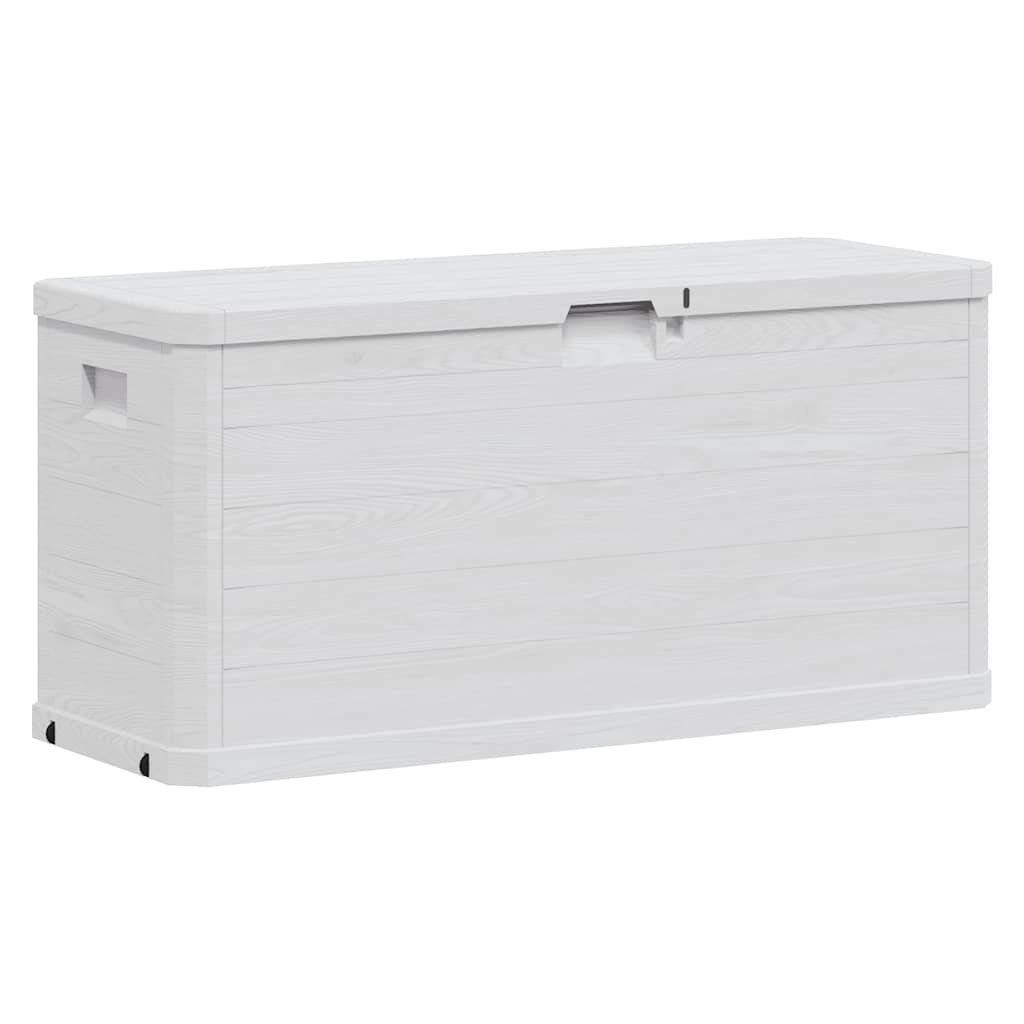 Caja de almacenamiento de jardín 280 L gris claro