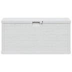 Caja de almacenamiento de jardín 280 L gris claro
