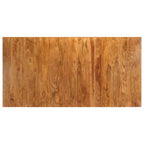 Mesa de comedor de madera maciza de acacia 180x90x75 cm