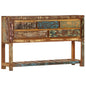 Sideboard 120x30x75 cm solid mango wood