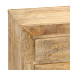 Aparador 120x30x75 cm madera maciza de mango