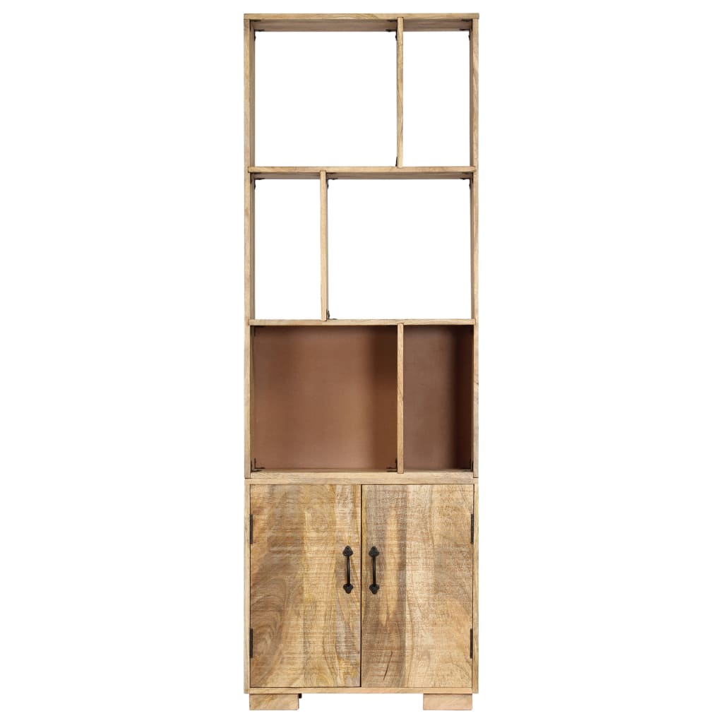Estantería madera maciza de mango 60x35x180 cm