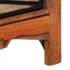 Mueble para TV de madera maciza reciclada 120x30x40 cm
