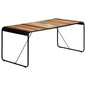 Mesa de comedor de madera maciza reciclada 118x60x76 cm