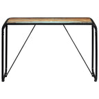 Mesa de comedor de madera maciza reciclada 118x60x76 cm