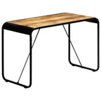 Mesa de comedor de madera maciza de mango rugosa 180x90x76 cm