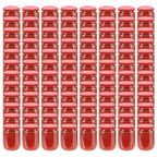 Tarros de mermelada de vidrio con tapa dorada 48 uds 230 ml