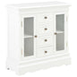 Solid white pine sideboard 70x28x70 cm
