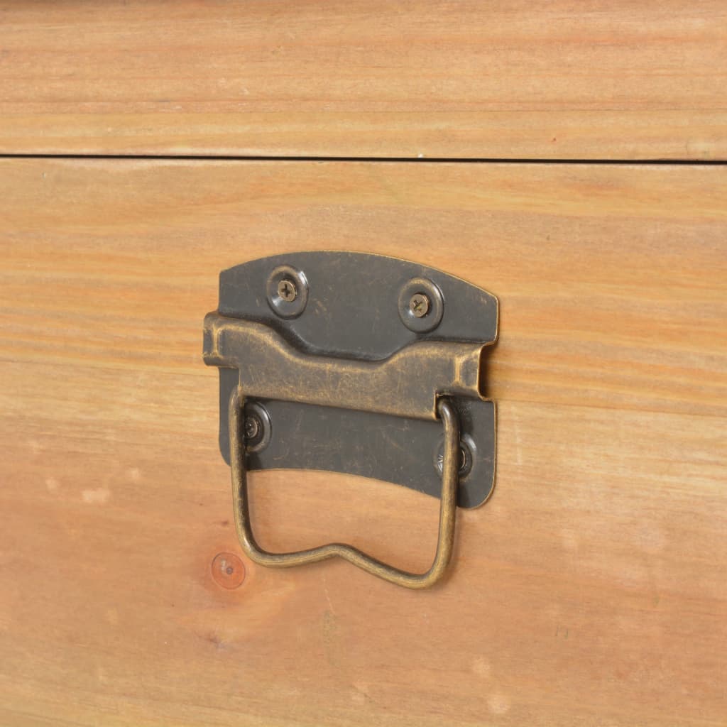 Baúl de almacenamiento con cojín 80x40x40 cm MDF