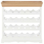 Armario botellero MDF blanco 70x22,5x70,5 cm
