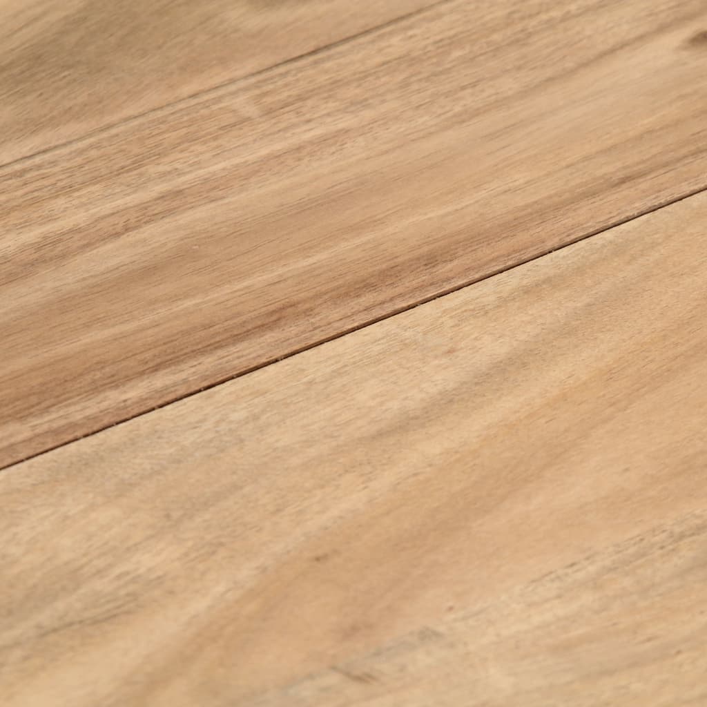 Mesa de comedor madera maciza de acacia 120x58x76 cm