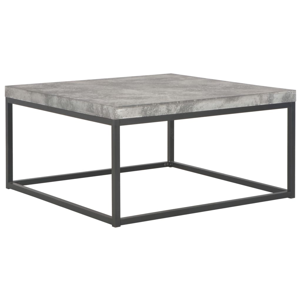 Concrete Look Coffee Table 55x55x53 cm