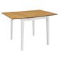 Mesa de comedor extensible gris (80-120)x80x74 cm MDF