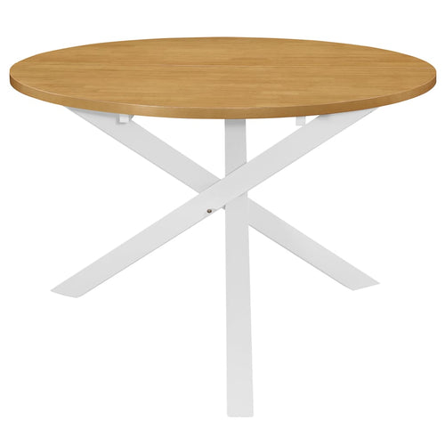 White dining table 120x75 cm MDF