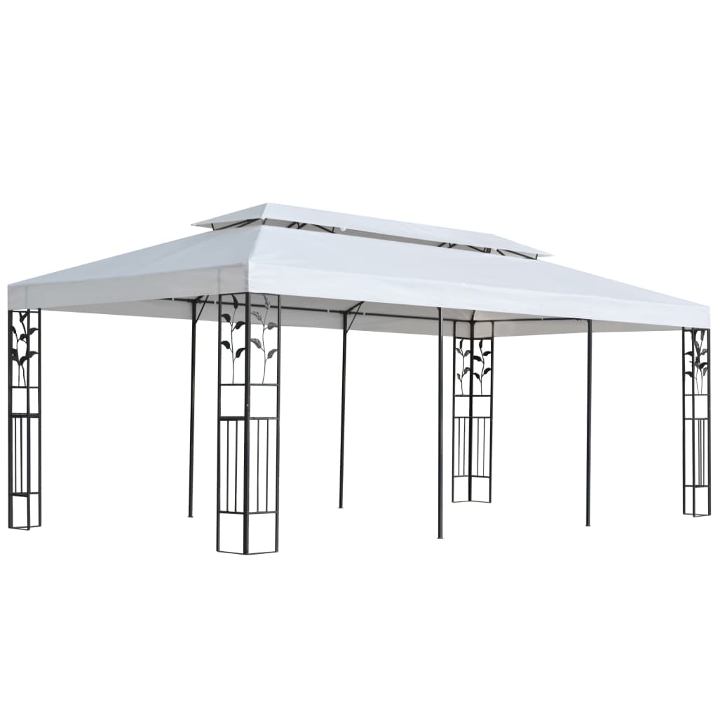 Pavilhão branco 3x6 m