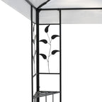 Cenador blanco 3x6 m