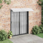 Marquise de porta PC preta 120x75 cm