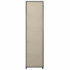 Armario plegable de tela color crema 110x45x175 cm