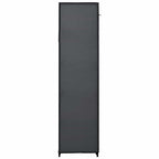 Armario plegable de tela gris 110x45x175 cm